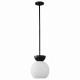Подвесной светильник iLamp Mono P6079-1 BK+WH