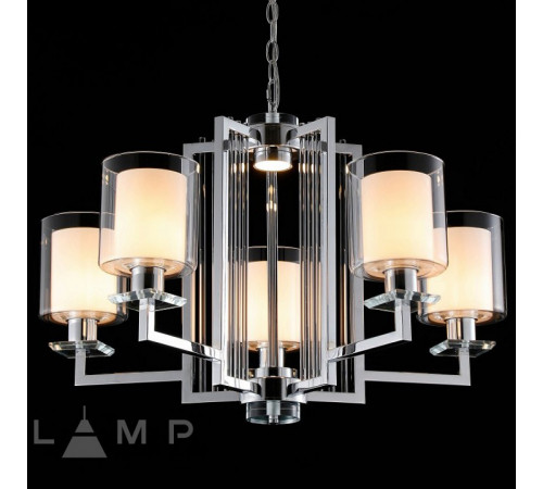 Подвесная люстра iLamp King RM6201-5 CR+CL Подвесная люстра iLamp King RM6201-5 CR+CL
