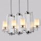 Подвесная люстра iLamp King RM6201-8P CR+CL