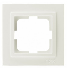 Рамка на 1 пост Mono Electric Despina слоновая кость 102-010000-160