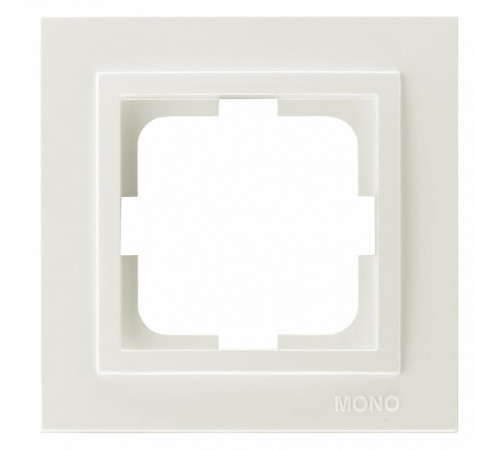 Рамка на 1 пост Mono Electric Despina слоновая кость 102-010000-160