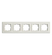 Рамка на 5 постов Mono Electric Despina слоновая кость 102-010000-164