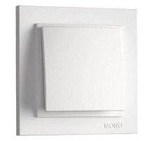 Выключатель одноклавишный Mono Electric Despina 10А 250В слоновая кость 102-010025-100