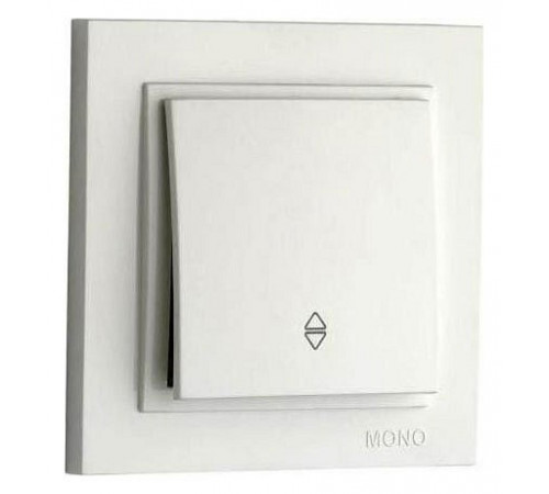 Выключатель одноклавишный проходной Mono Electric Despina 10А 250В слоновая кость 102-010025-109 Выключатель одноклавишный проходной Mono Electric Despina 10А 250В слоновая кость 102-010025-109