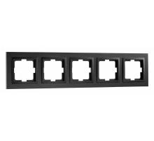 Рамка на 5 постов Mono Electric Despina графит 102-200000-164