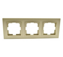 Рамка на 3 поста Mono Electric Despina титан 102-220000-162