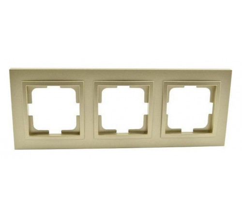 Рамка на 3 поста Mono Electric Despina титан 102-220000-162