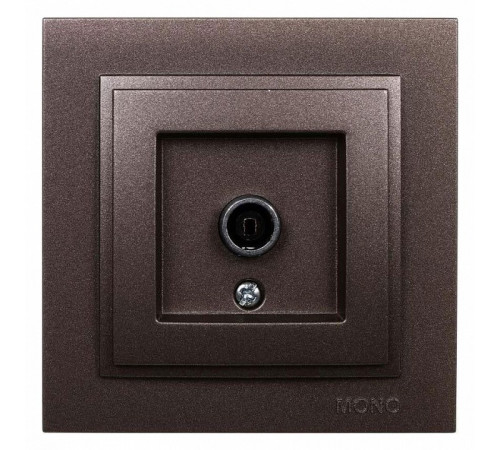 Розетка TV проходная Mono Electric Despina бронза 102-232305-137 Розетка TV проходная Mono Electric Despina бронза 102-232305-137