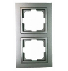 Рамка на 2 поста Mono Electric Despina антрацит 102-240000-161