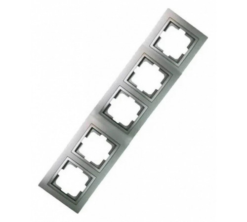 Рамка на 5 постов Mono Electric Despina антрацит 102-240000-164
