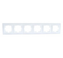 Рамка на 6 постов Mono Electric Despina жемчуг 102-250000-166