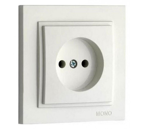Розетка без земли Mono Electric Despina 16А 250В жемчуг 102-252522-116 Розетка без земли Mono Electric Despina 16А 250В жемчуг 102-252522-116