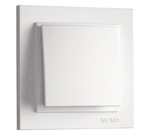 Выключатель одноклавишный Mono Electric Despina 10А 250В жемчуг 102-252525-100