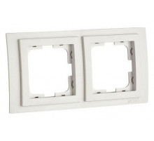 Рамка на 2 поста Mono Electric Larissa слоновая кость 103-010100-161
