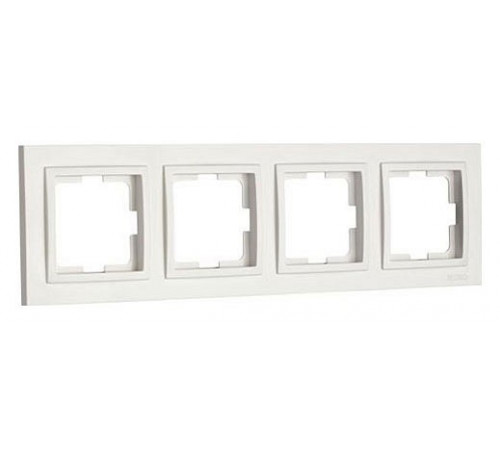 Рамка на 4 поста Mono Electric Larissa слоновая кость 103-010100-163