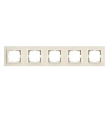 Рамка на 5 постов Mono Electric Larissa слоновая кость 103-010100-164