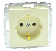 Розетка с заземлением Mono Electric Despina-Larissa 16А 250В крем 500-001721-117