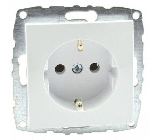 Розетка с заземлением Mono Electric Despina-Larissa 16А 250В белый 500-001921-117 Розетка с заземлением Mono Electric Despina-Larissa 16А 250В белый 500-001921-117