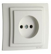 Розетка без заземления Mono Electric Despina-Larissa 16А 250В белый 500-001922-116