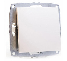Выключатель одноклавишный Mono Electric Despina-Larissa 10А 250В жемчуг 500-002525-100