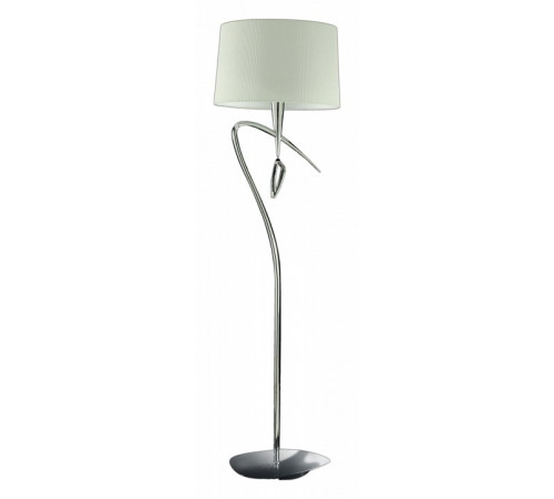 Торшер Mantra Mara Chrome - White 1652