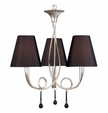 Подвесная люстра Mantra Paola Painted Silver 3532