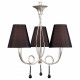Подвесная люстра Mantra Paola Painted Silver 3532