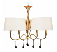 Подвесная люстра Mantra Paola Painted Gold 3540