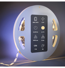 Светодиодная лента Maytoni Led Strip 12В 2835 4,8Вт/м 2700К 5м IP65 201005