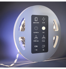 Светодиодная лента Maytoni Led Strip 12В 2835 4,8Вт/м 4000К 5м IP65 201007