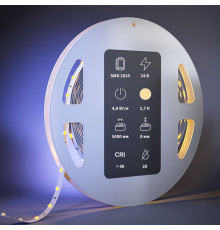 Светодиодная лента Maytoni Led Strip 24В 2835 4,8Вт/м 2700К 5м IP20 201008