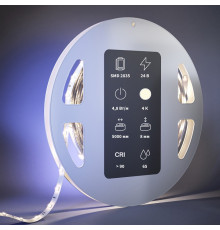 Светодиодная лента Maytoni Led Strip 24В 2835 4,8Вт/м 4000К 5м IP65 201014