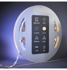 Светодиодная лента Maytoni Led Strip 24В 2835 7,2Вт/м 2700К 5м IP20 201023