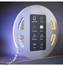 Светодиодная лента Maytoni Led Strip 12В 2835 9,6Вт/м 2700К 5м IP20 201030