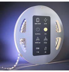 Светодиодная лента Maytoni Led Strip 24В 2835 9,6Вт/м 3000К 5м IP20 201038
