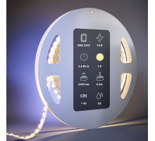 Светодиодная лента Maytoni Led Strip 24В 2835 9,6Вт/м 3000К 5м IP65 201042
