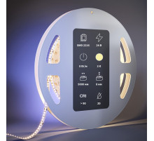Светодиодная лента Maytoni Led Strip 24В 2216 8Вт/м 3000К 5м IP20 201061