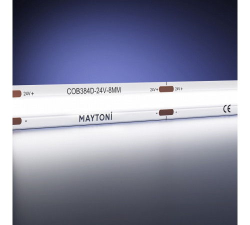 Светодиодная лента Maytoni Ultra 24В COB 12Вт/м 6000К 5м IP20 201077 Светодиодная лента Maytoni Ultra 24В COB 12Вт/м 6000К 5м IP20 201077