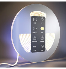 Светодиодная лента Maytoni Led Strip 24В 11,5Вт/м 3000К 5м IP65 201078