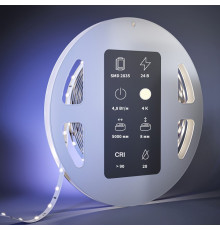 Светодиодная лента Maytoni Led Strip 24В 2835 4,8Вт/м 4000К 5м IP20 201083