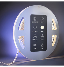 Светодиодная лента Maytoni Led Strip 24В 2835 9,6Вт/м 4000К 5м IP20 201098