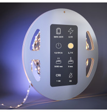 Светодиодная лента Maytoni Led Strip 12В 2835 4,8Вт/м 2700К 5м IP20 201102