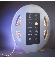 Светодиодная лента Maytoni Led Strip 24В 2835 9,6Вт/м 2700К 5м IP20 201108
