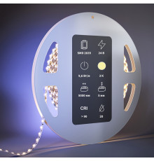 Светодиодная лента Maytoni Led Strip 24В 2835 9,6Вт/м 3000К 5м IP20 201109