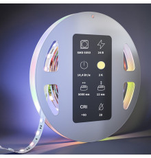 Светодиодная лента Maytoni Led Strip 24В 5050 14,4Вт/м 3000К 5м IP20 201132