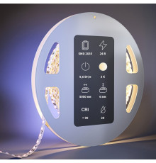 Светодиодная лента Maytoni Led Strip 24В 2835 9,6Вт/м 3000К 5м IP20 201137