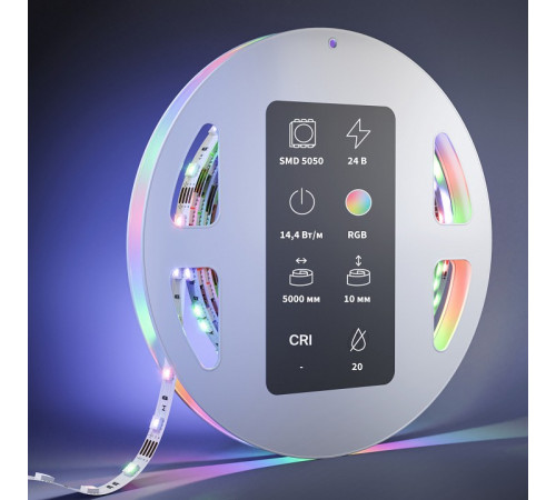 Светодиодная лента Maytoni Led Strip 24В 5050 14,4Вт/м RGBW 5м IP20 201139 Светодиодная лента Maytoni Led Strip 24В 5050 14,4Вт/м RGBW 5м IP20 201139