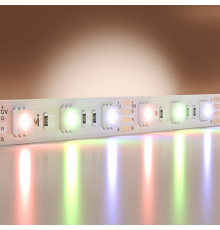Светодиодная лента Maytoni Base 12В 5050 14,4Вт/м RGB 5м IP20 201195