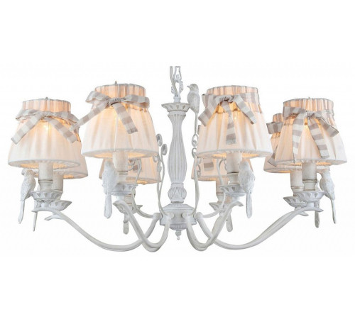 Подвесная люстра Maytoni Bird ARM013-08-W Подвесная люстра Maytoni Bird ARM013-08-W