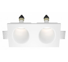 Встраиваемый светильник Maytoni Gyps Modern DL002-WW-02-W